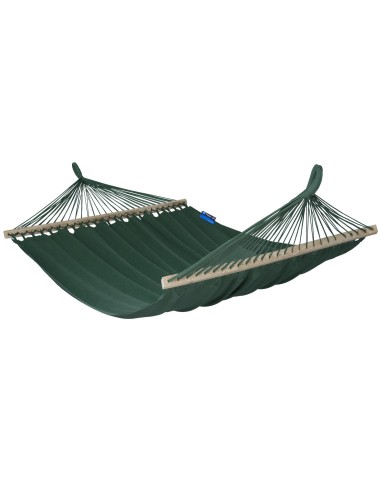 Merida Stabhängematte mit Gestell, Hängematte 215x160cm, Hängemattegestell aus Aluminium oder Stahl