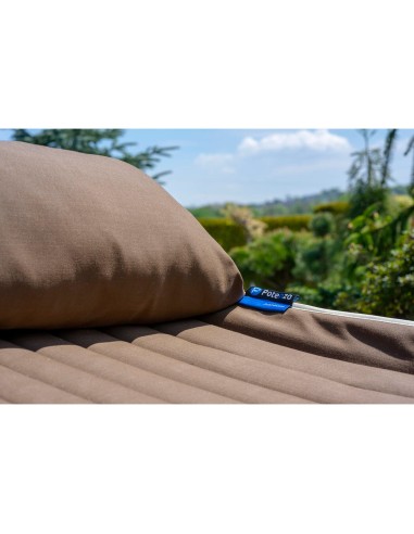 Panama Stabhängematte mit Gestell, Hängematte 215x140cm, Hängemattegestell aus Aluminium oder Stahl