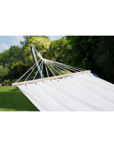 Roma Stabhängematte mit Gestell, Hängematte 220x160cm, Hängemattegestell aus Aluminium oder Stahl