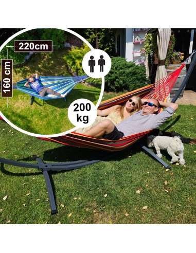 Singa Hängematte 220x160 cm, Belastbarkeit bis 200 kg