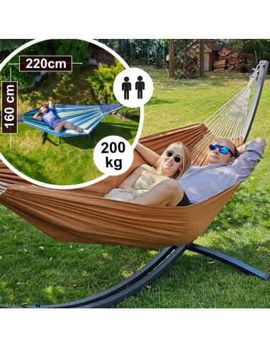 Roma Hängematte 220x160 cm, Belastbarkeit bis 200 kg