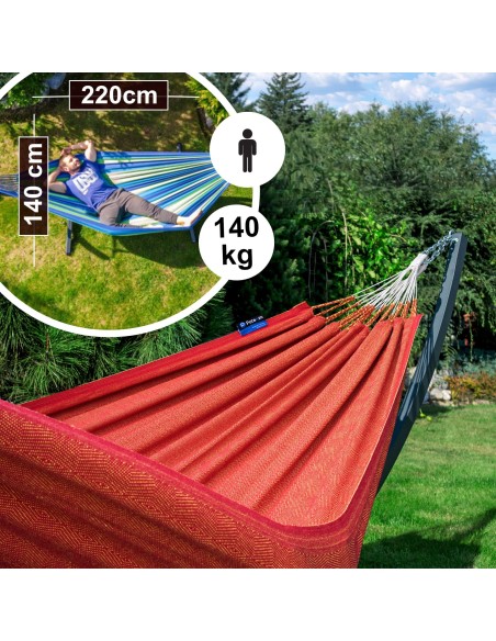 Medelin Hängematte 220x140 cm, Belastbarkeit bis 200 kg