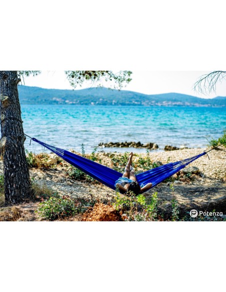 Merida Klassische Hängematte aus Baumwolle 220x160cm, Belastbarkeit bis 200 kg