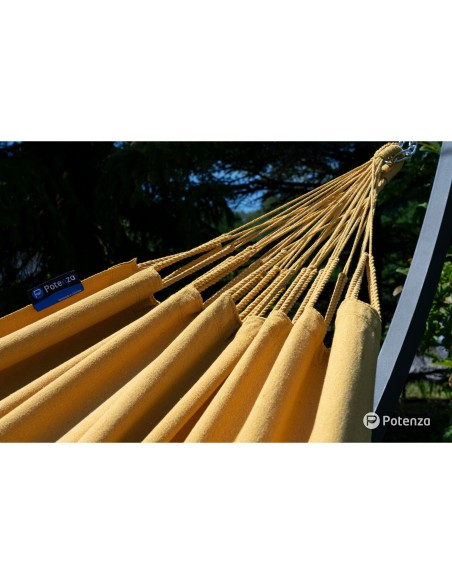 Merida Klassische Hängematte aus Baumwolle 220x160cm, Belastbarkeit bis 200 kg