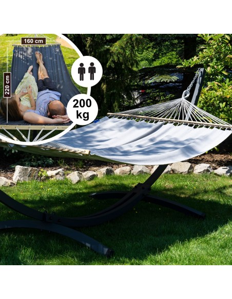 Merida Stabhängematte 215x160 cm, Belastbarkeit bis 200 kg