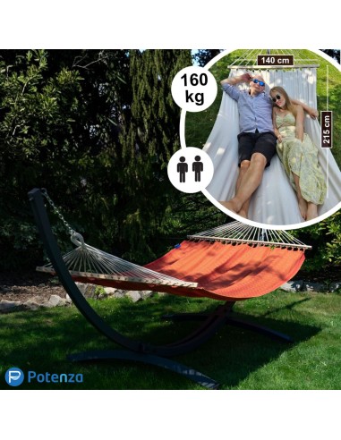 Medelin Stabhängematte 215x140 cm, Belastbarkeit bis 160 kg