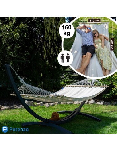 Medelin Stabhängematte 215x140 cm, Belastbarkeit bis 160 kg