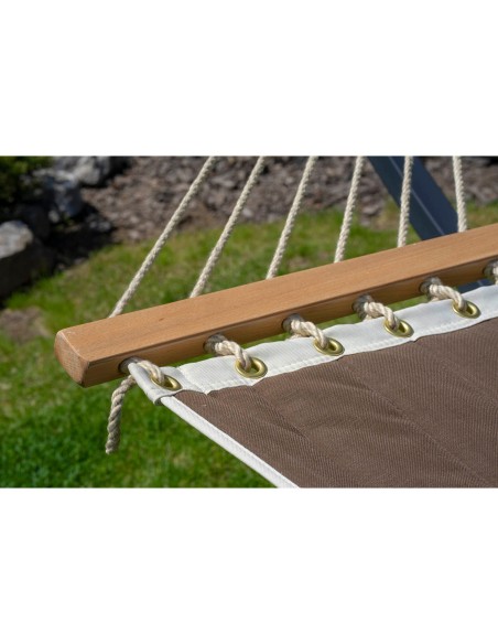 Panama Stabhängematte 210x140 cm, Belastbarkeit bis 200kg Gefütterte Hängematte