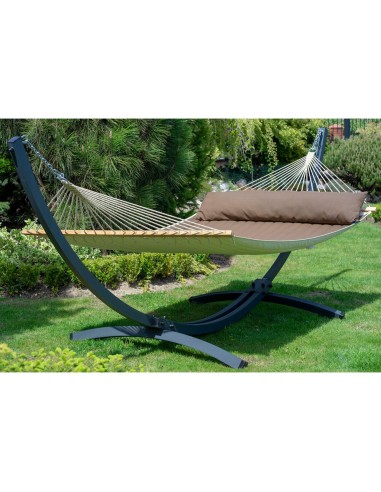 Panama Stabhängematte 210x140 cm, Belastbarkeit bis 200kg Gefütterte Hängematte
