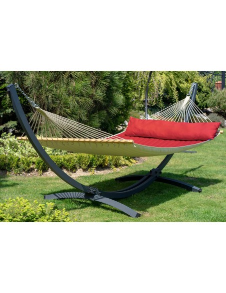 Panama Stabhängematte 210x140 cm, Belastbarkeit bis 200kg Gefütterte Hängematte