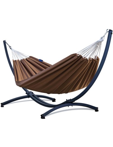 Roma Hängematte mit Gestell für 2 Personen, 370cm Sthal Gestell
