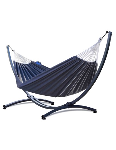 Roma Hängematte mit Gestell für 2 Personen, 370cm Sthal Gestell