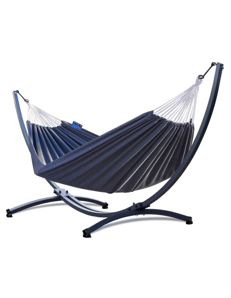 Roma Hängematte mit Gestell für 2 Personen, 370cm Sthal Gestell
