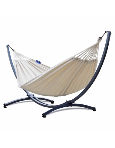 Roma Hängematte mit Gestell für 2 Personen, 370cm Sthal Gestell