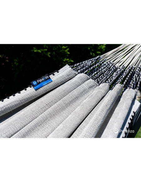 Medelin Double Boho Makramee Fransen Hängematte 230x160 cm, Belastbarkeit bis 200 kg