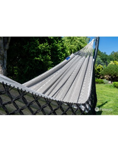 Medelin Double Boho Makramee Fransen Hängematte 230x160 cm, Belastbarkeit bis 200 kg