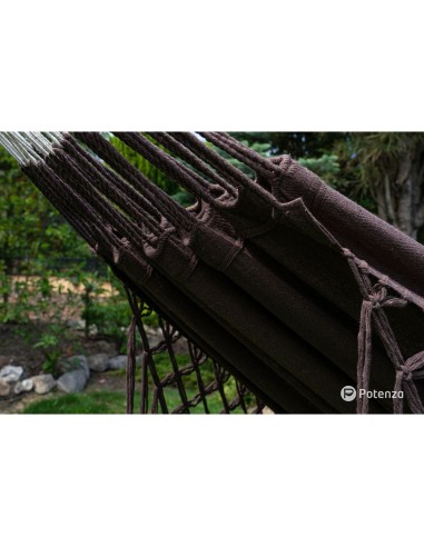 Medelin Double Boho Makramee Fransen Hängematte 230x160 cm, Belastbarkeit bis 200 kg