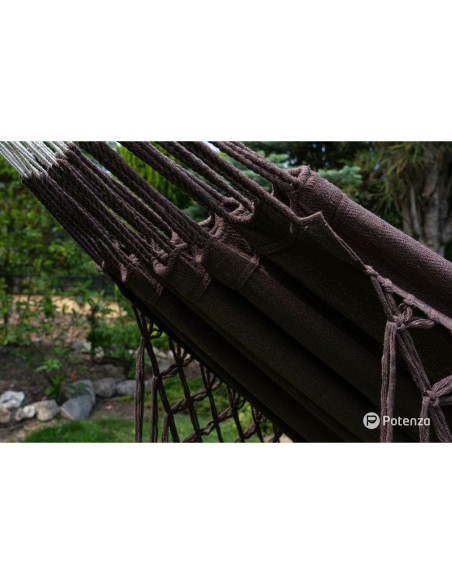 Medelin Double Boho Makramee Fransen Hängematte 230x160 cm, Belastbarkeit bis 200 kg