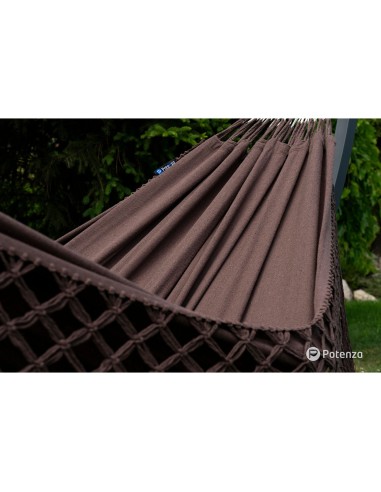 Medelin Double Boho Makramee Fransen Hängematte 230x160 cm, Belastbarkeit bis 200 kg