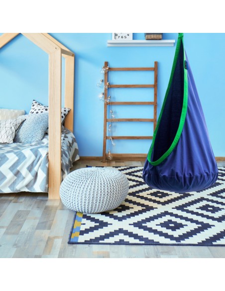 Milo Cocoon Hängehöhle für Kinder Hängesessel 100% Baumwolle max 70kg