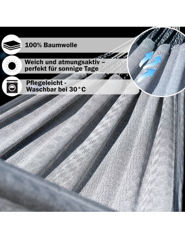 Medelin Boho  230x160 cm Hängematte mit Gestell