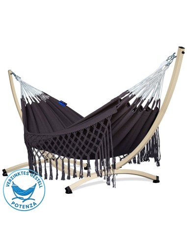 Medelin Boho  230x160 cm Hängematte mit Gestell