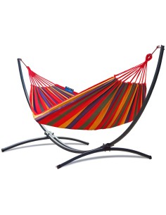 Hängematte mit Indela Gestell – 120kg für 1 Personen I Hängematte- 200x120, 120kg I Cocoon