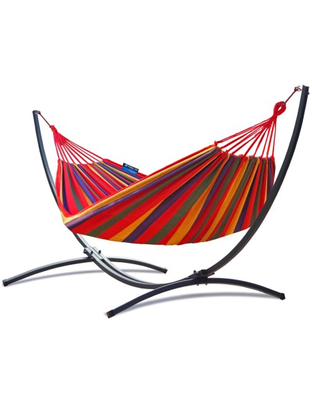 Hängematte mit Indela Gestell – 120kg für 1 Personen I Hängematte- 200x120, 120kg I Cocoon