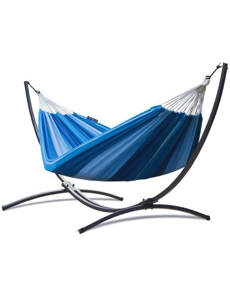 Hängematte mit Indela Gestell – 120kg für 1 Personen I Hängematte- 200x120, 120kg I Cocoon