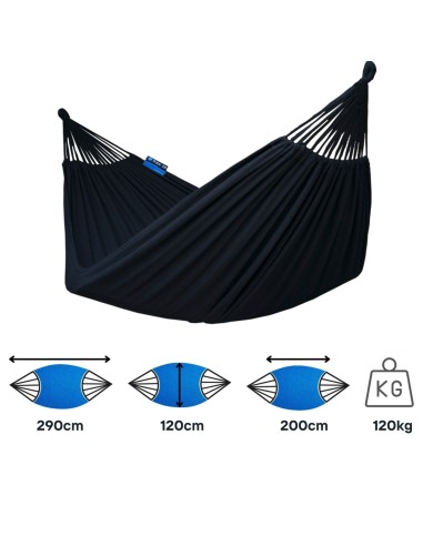 Hängematte mit Indela Gestell – 120kg für 1 Personen I Hängematte- 200x120, 120kg I Cocoon