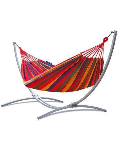 Hängematte mit Indela Gestell – 120kg für 1 Personen I Hängematte- 200x120, 120kg I Cocoon