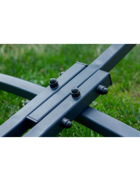 Hängematte mit Indela Gestell – 120kg für 1 Personen I Stabhängematte- 200x120, 120kg