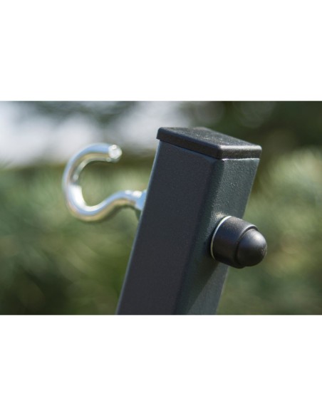 Hängematte mit Indela Gestell – 120kg für 1 Personen I Stabhängematte- 200x120, 120kg