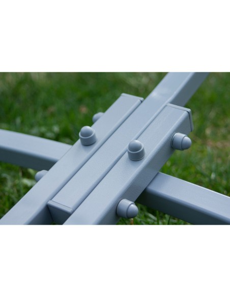 Hängematte mit Indela Gestell – 120kg für 1 Personen I Stabhängematte- 200x120, 120kg