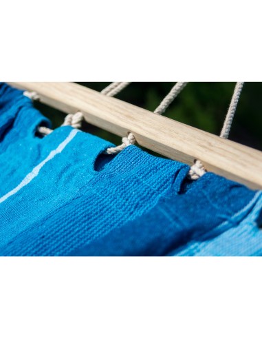 Hängematte mit Gestell I Stabiler Rahmen 200kg - 250cm Balkon I Stabhängematte 200x120cm I Indoor Outdoor