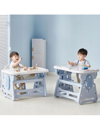 Kindertisch höhenverstellbar mit Stuhl – neigbare Tischplatte – ergonomisch, stabil & sicher – Tisch-Set für Kinder zum Lernen