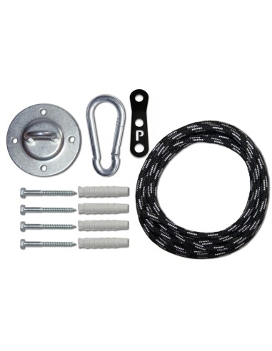 Deckenhaken - Befestigungsbügel mit einem Seil und Anpassung