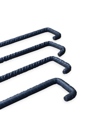 Bodenanker 70cm Zinkgrundierung, Zeltheringe stabile Erdanker Landschaft Bodenpfähle J-Haken