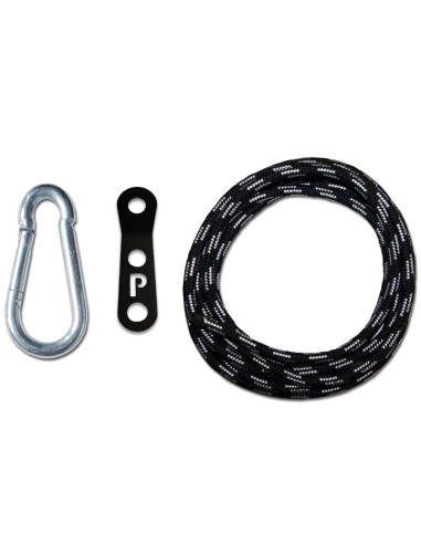 Seil mit Regler zum Aufhängen eines Hängesessels