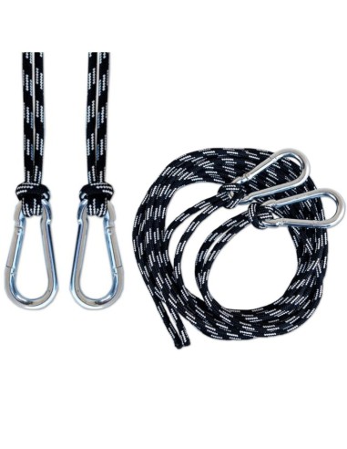 2x Hängematten-Seile 3m