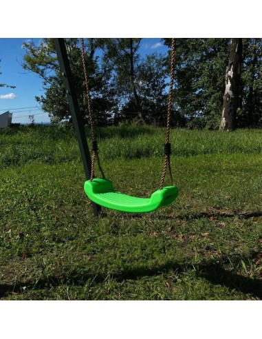 Doppelschaukel für Kinder mit Nestschaukel und Schaukel-Sitz 250x200cm Feuerveriznktes Schaukelgestell Grau-Graphit
