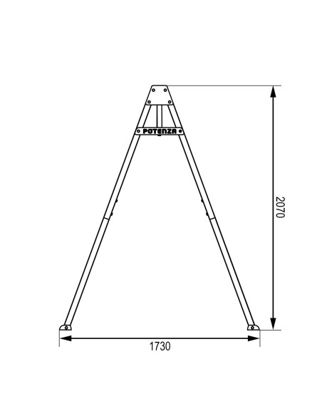 Doppelschaukel für Kinder mit Nestschaukel und Schaukel-Sitz 250x200cm Feuerveriznktes Schaukelgestell Grau-Graphit