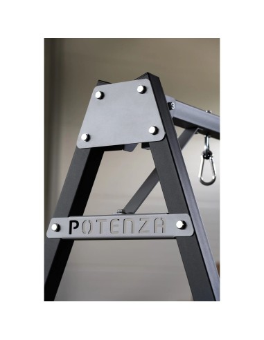 Einzelschaukel 206x159cm Kinderschaukel mit Schaukel-Sitz Feuerveriznktes Schaukelgestell