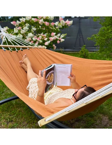 Roma Stabhängematte 220x160 cm, Belastbarkeit bis 200 kg