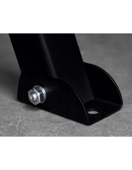 Doppelschaukel für Kinder 250x200cm Feuerveriznktes Schaukelgestell Schwarz