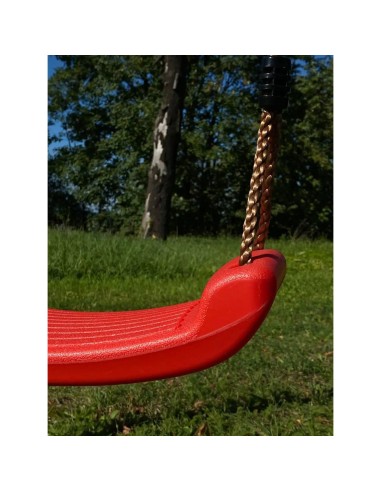 Doppelschaukel für Kinder mit Nestschaukel und Schaukel-Sitz 250x200cm Feuerveriznktes Schaukelgestell Braun