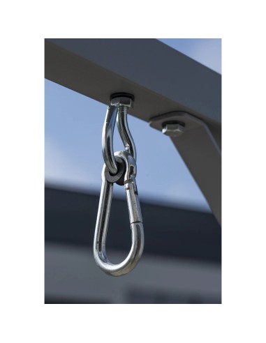 Einzelschaukel 206x159cm Kinderschaukel Feuerveriznktes Schaukelgestell