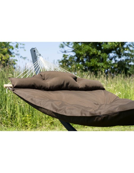 Atlanta Stabhängematte mit Gestell, Hängemattegestell aus Aluminium oder Stahl