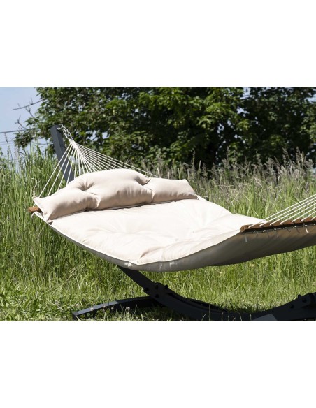 Atlanta Stabhängematte mit Gestell, Hängemattegestell aus Aluminium oder Stahl