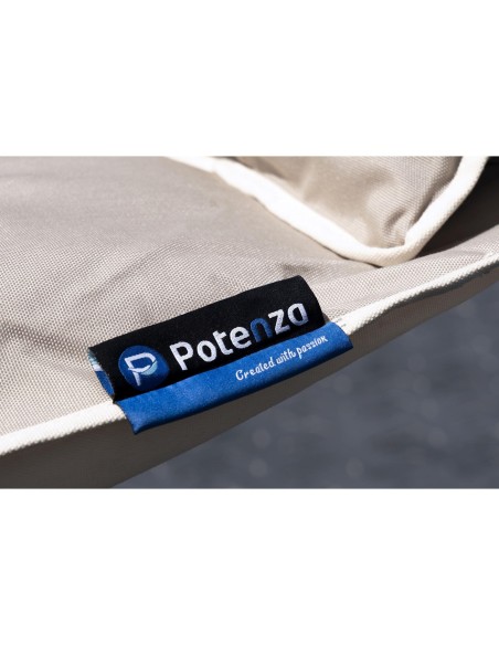 Atlanta Stabhängematte mit Gestell, Hängemattegestell aus Aluminium oder Stahl